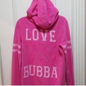 Love Bubble zip up hoodie size large